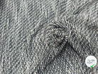 TWEED BOUCLETTE NOIR ET BLANC STRETCH - My Little Coupon