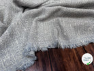 TWEED COTON FABRICATION ITALIE BLEU CLAIR - My Little Coupon