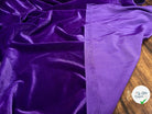 VELOURS CARVICO MAILLE STRETCH VIOLET - My Little Coupon