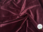 VELOURS DE COTON NIEDIECK ROUGE BORDEAUX - My Little Coupon