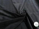 VELOURS LISSE COTON NIEDICK NOIR - My Little Coupon