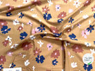 VISCOSE AIDINA CAMEL / BLEU - My Little Coupon