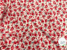 VISCOSE BLOSSOM ÉCRU ROUGE PRINT - My Little Coupon