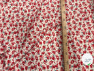 VISCOSE BLOSSOM ÉCRU ROUGE PRINT - My Little Coupon
