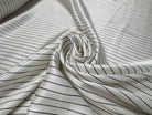VISCOSE DOUCE SATINÉ RAYÉ - My Little Coupon