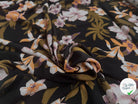 VISCOSE FEUILLAGE D'AUTOMNE FOND NOIR - My Little Coupon