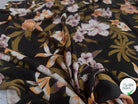 VISCOSE FEUILLAGE D'AUTOMNE FOND NOIR - My Little Coupon