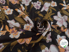 VISCOSE FEUILLAGE D'AUTOMNE FOND NOIR - My Little Coupon