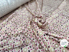 VISCOSE IMPRIMEE LÉGÈREMENT SATINÉE - My Little Coupon