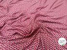 VISCOSE ITALIENNE GEOMETRICA ROSA - My Little Coupon