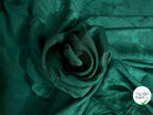 VISCOSE JACQUARD IMPRIMÉ FLEURS VERT - My Little Coupon