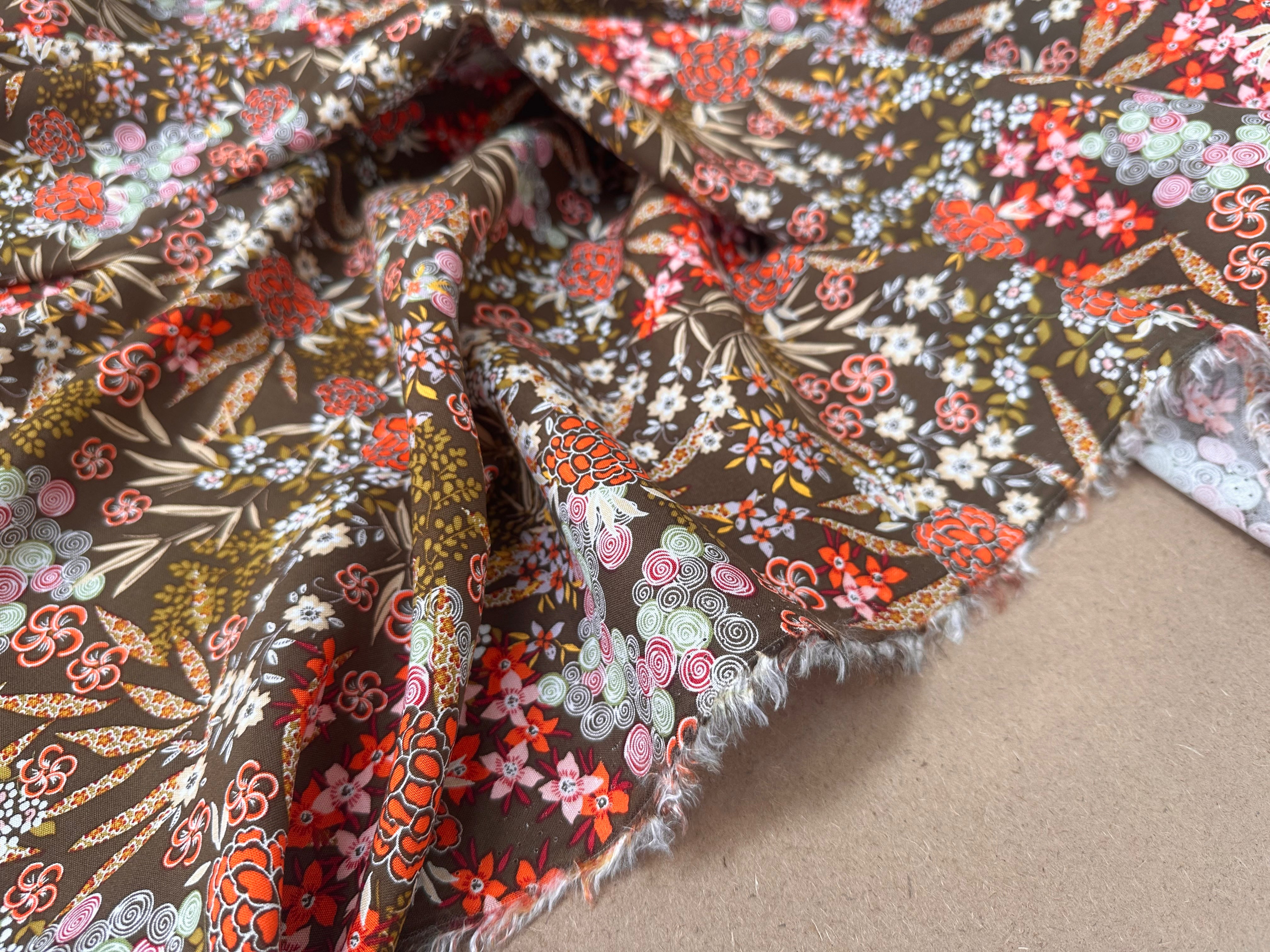 VISCOSE NARA KAKI OEKO-TEX - My Little Coupon