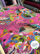 VOILE DE COTON AQUARELLA ROSIE JOYEUX - My Little Coupon