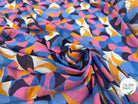 VOILE DE COTON FRUITÉ GEOMETRIA MULTICOLORE - My Little Coupon