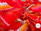 VOILE DE COTON ROUGE GEOMETRICA TKTMEMPA - My Little Coupon