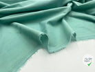 VOILE DE COTON VERT AMANDE - My Little Coupon - tissu - coudre