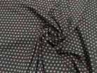 WOOLPEACH FOND NAVY MOTIFS GÉOMÉTRIQUES CIRCULAIRES MARRON - My Little Coupon