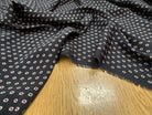 WOOLPEACH FOND NAVY MOTIFS GÉOMÉTRIQUES CIRCULAIRES MARRON - My Little Coupon