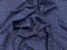 WOOLPEACH FOND NAVY MOTIFS GÉOMÉTRIQUES CIRCULAIRES MARRON - My Little Coupon
