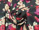 (Chute) WOOLPEACH GROSSE FLEUR MARRON ROUGE VIOLET VERT - My Little Coupon
