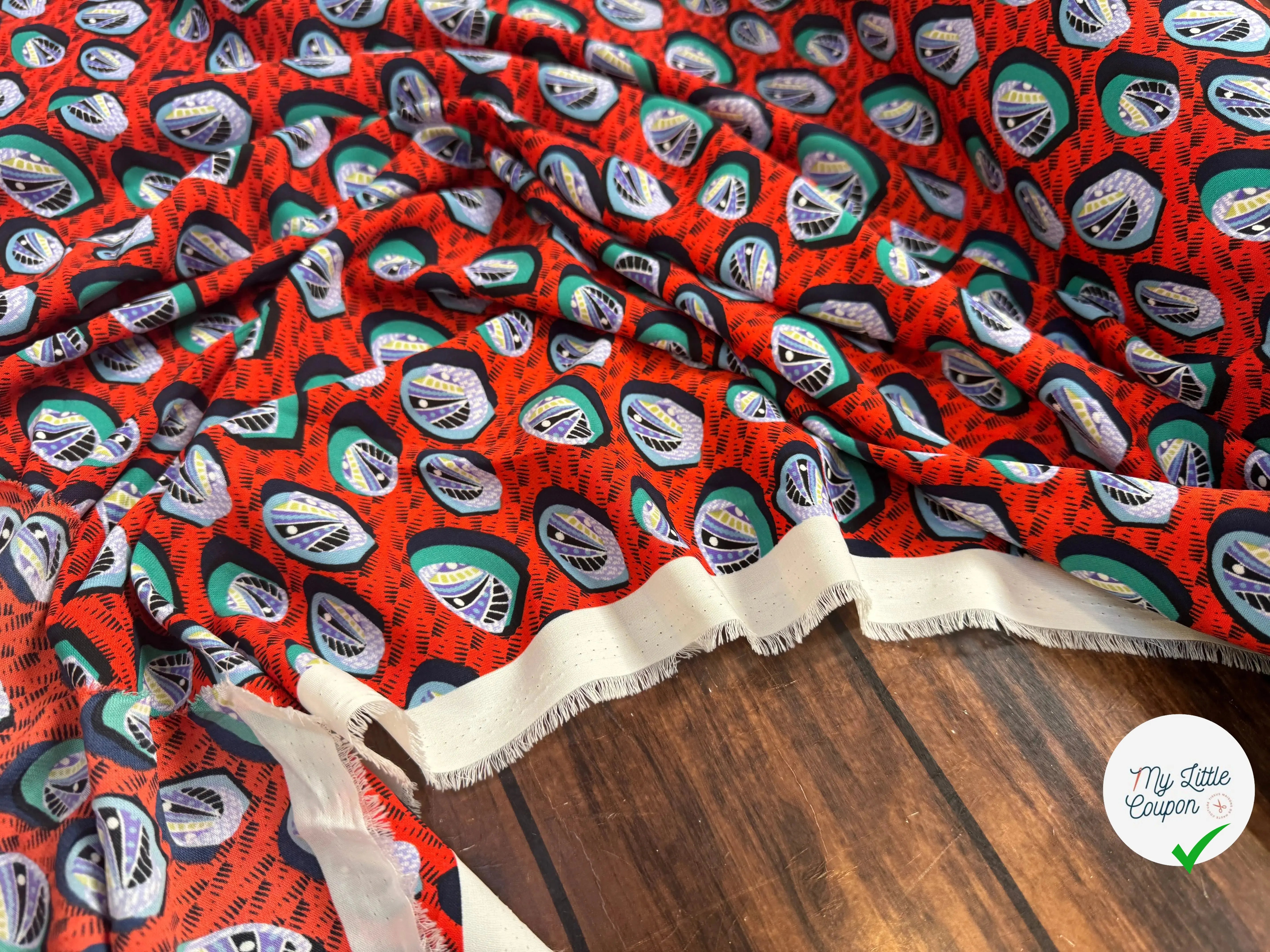 WOOLPEACH PIERRE PRÉCIEUSE FOND ROUGE - My Little Coupon