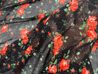 YORYU STRIPE IMPRIMÉ FLEURS FOND NOIR MLC INTERN
