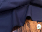 (Chute)GABARDINE DE COTON FINEMENT SERGÉ BLEU - My Little Coupon