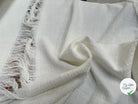 (Chute)TWEED PRINTEMPS PANNEAUX BLANC LEGEREMENT IVOIRE - My Little Coupon
