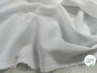 (Chute)VOILE DE COTON UNI BLANC SAINT GALL - My Little Coupon