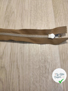 FERMETURE RIRI METAL SÉPARABLE 57CM VERT FONCÉ - My Little Coupon