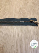 FERMETURE RIRI METAL SÉPARABLE 65CM VERT FONCÉ - My Little Coupon