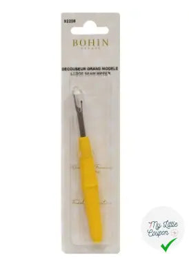 DECOUSEUR ROND GRAND MODÈLE BOHIN JAUNE - My Little Coupon