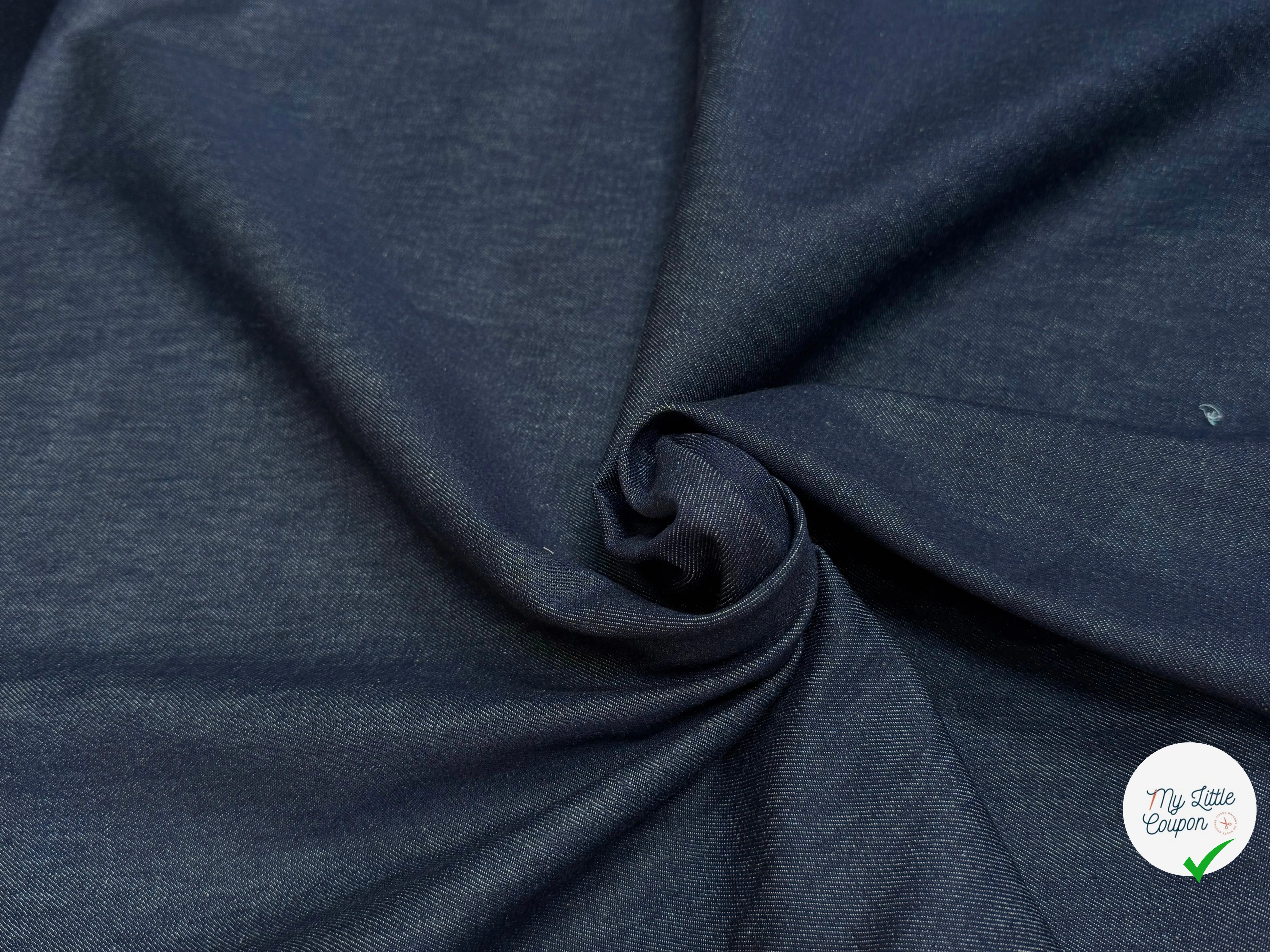 DENIM 100% COTON BLEU MARINE SIOUX - My Little Coupon