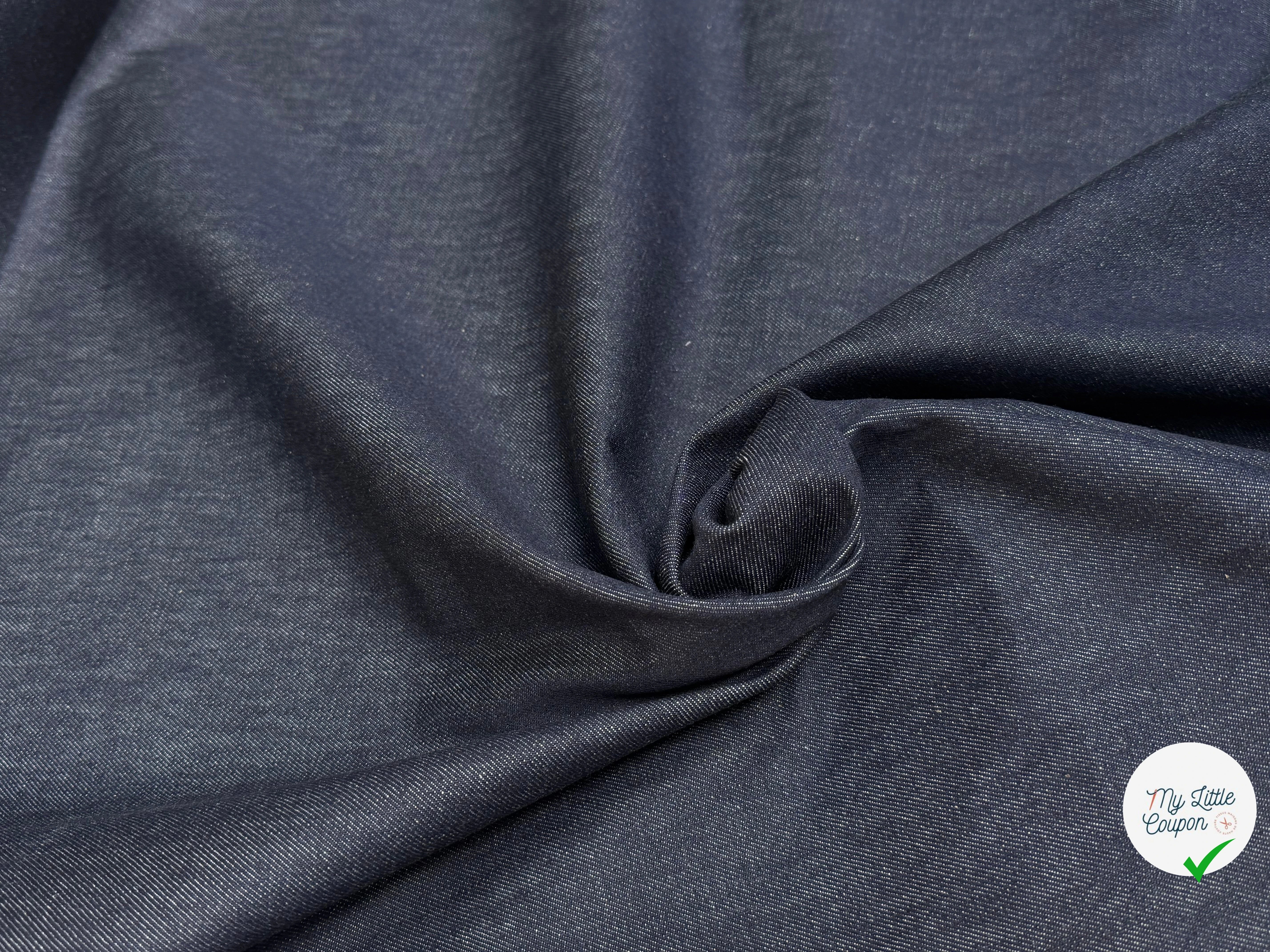 DENIM 100% COTON BLEU MARINE SIOUX - My Little Coupon