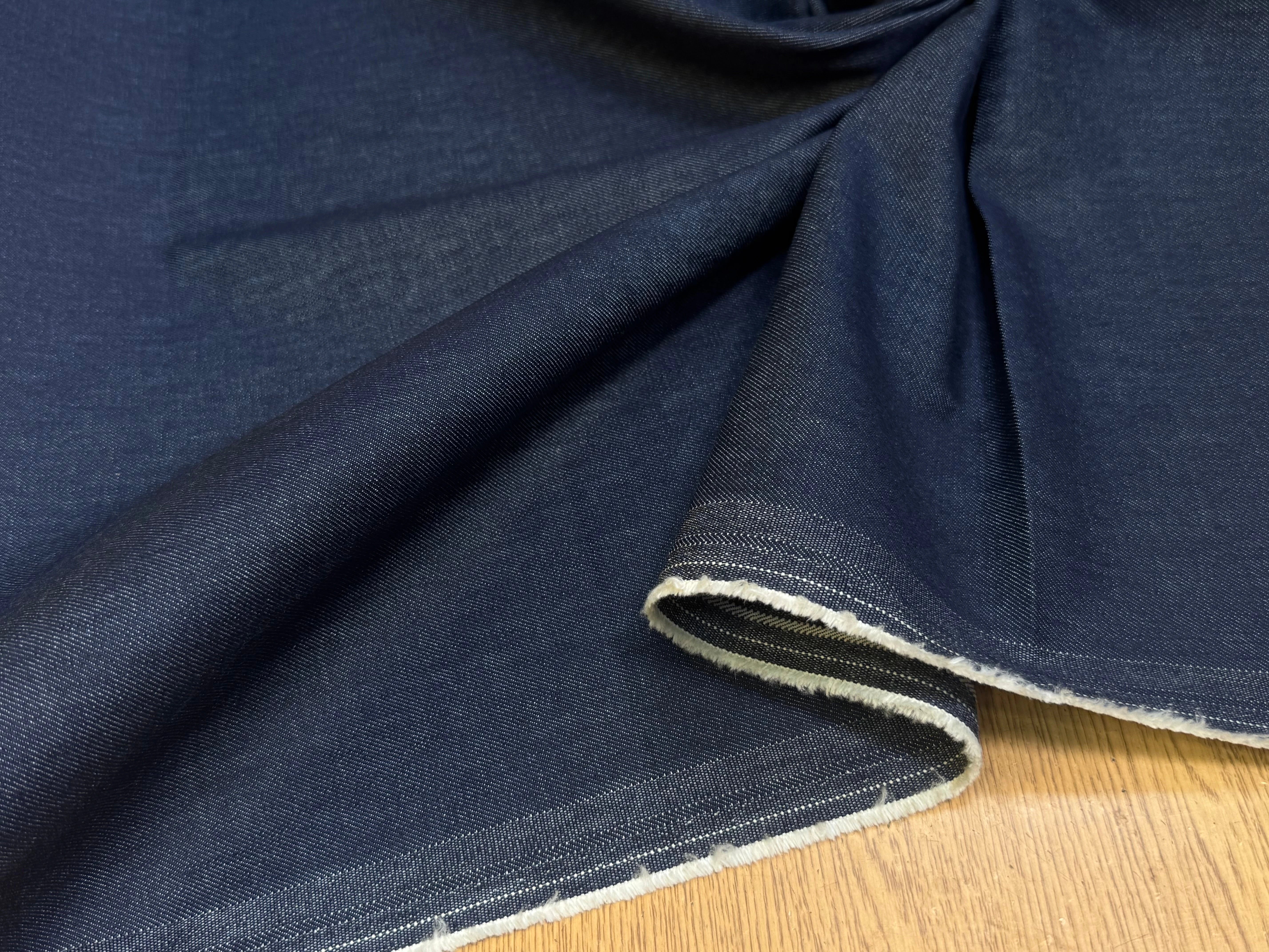 DENIM 97% COTON STRETCH MARINE/SIOUX 730 - My Little Coupon