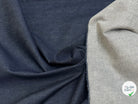 DENIM 97% COTON STRETCH MARINE/SIOUX - My Little Coupon