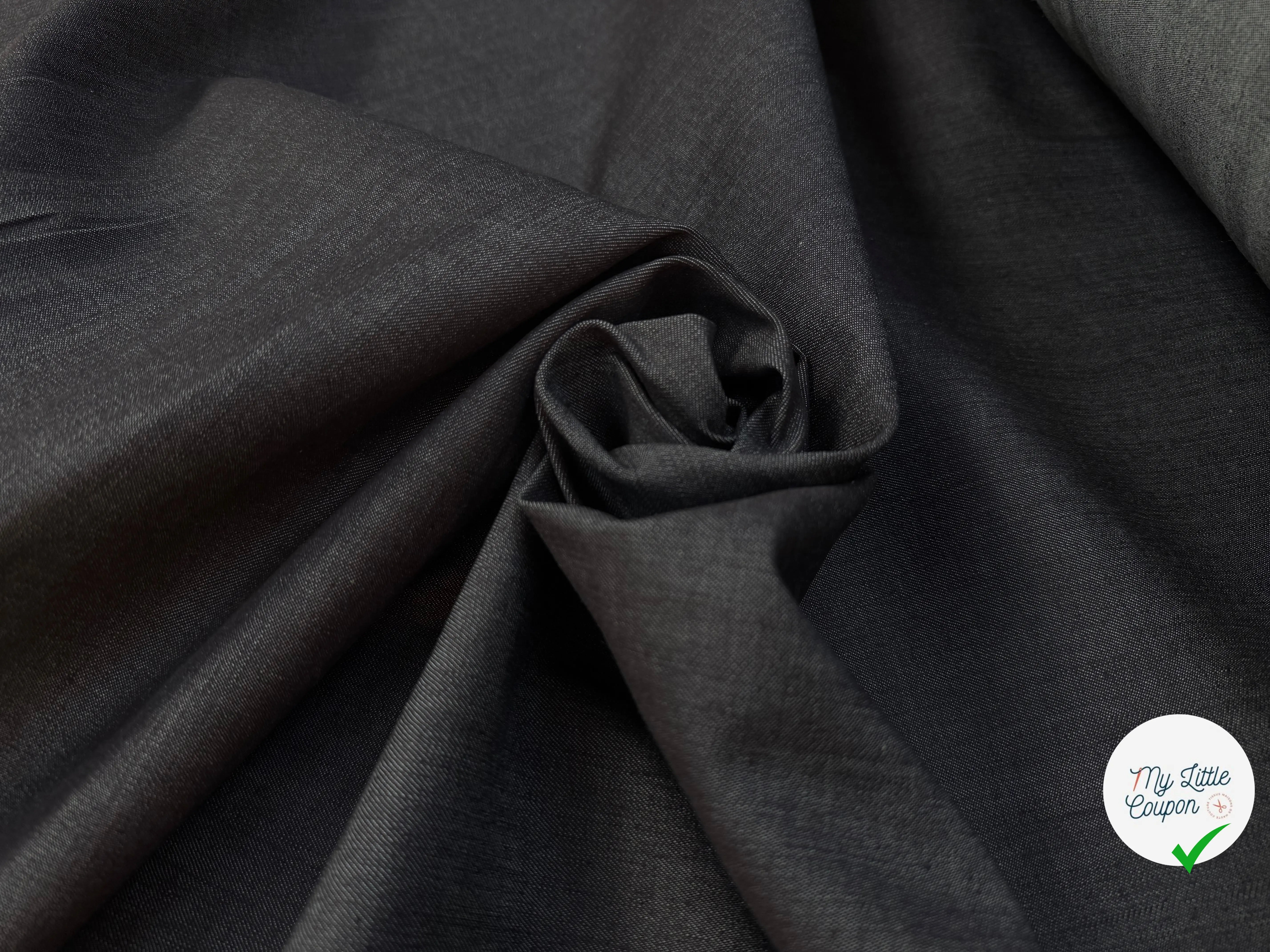 DENIM BRUT NOIR  ARDOISESTRETCH - My Little Coupon