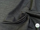 DENIM COTON NOIR ANTHRACITE LÉGÈREMENT STRETCH 78% COTON - My Little Coupon