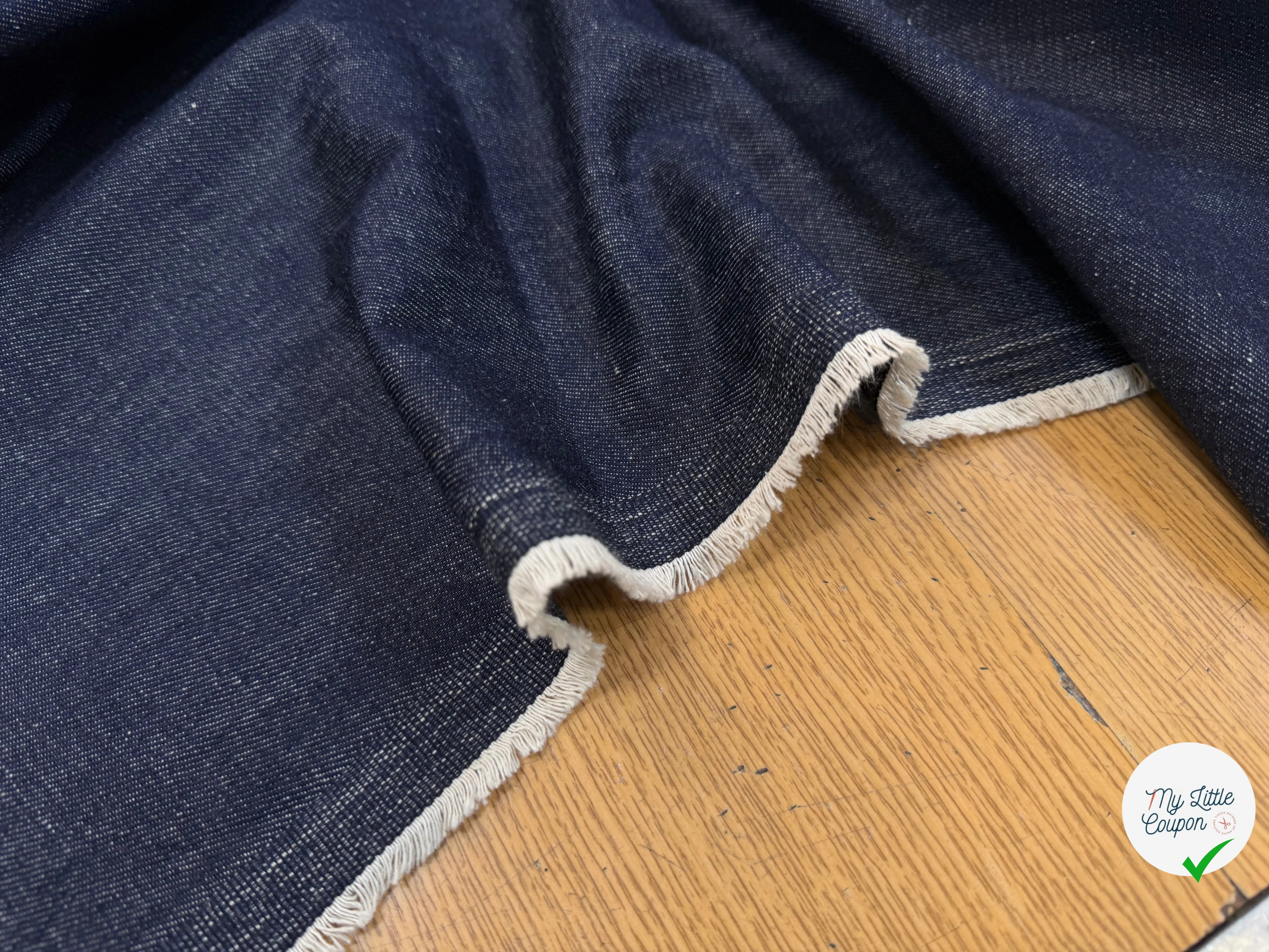 DENIM PRESTIGE  SANMERO BLEU BRUT 100% COTON - My Little Coupon