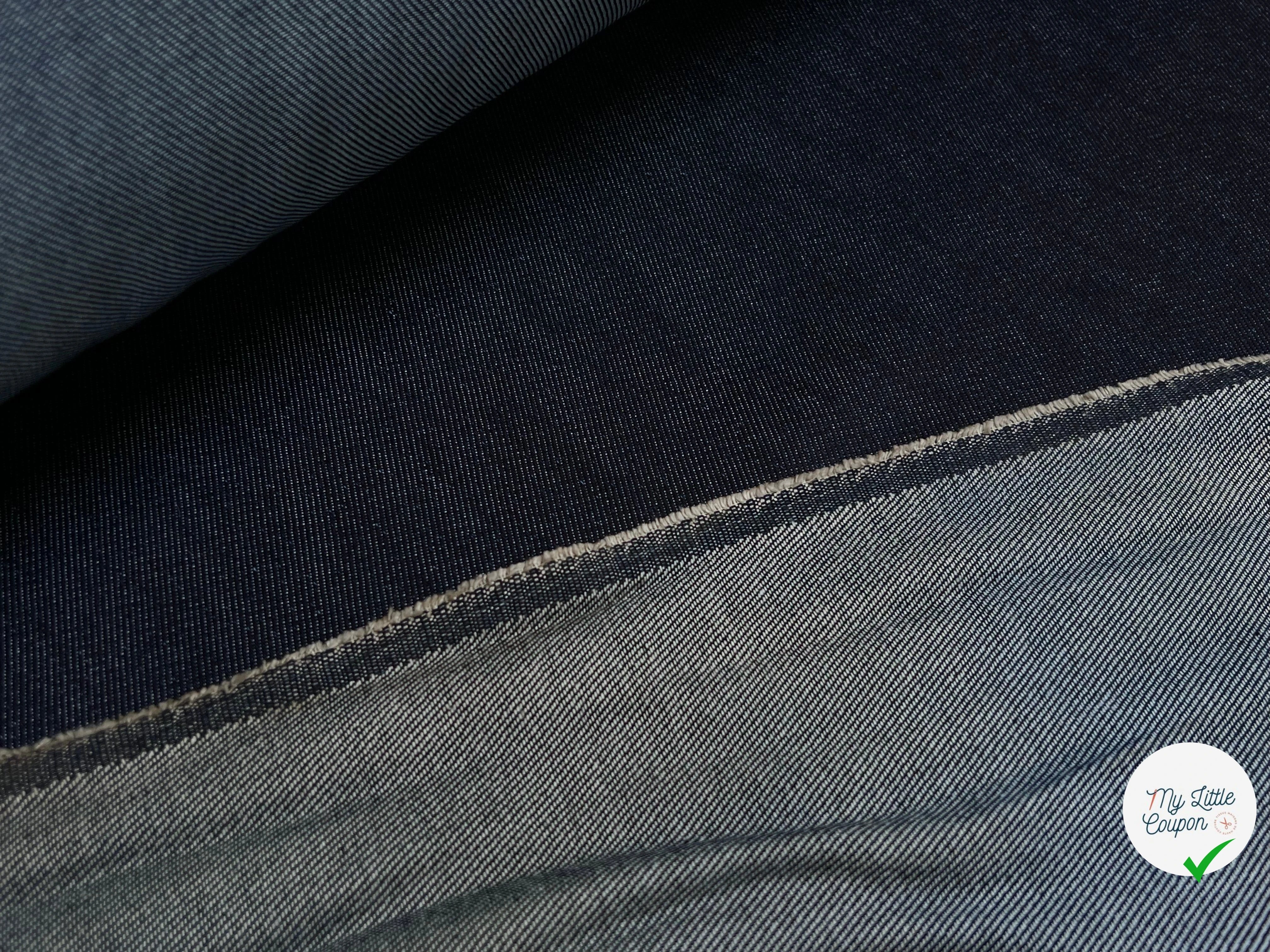 DENIM PRESTIGE SANMERO BLEU NUIT 100% COTON - My Little Coupon