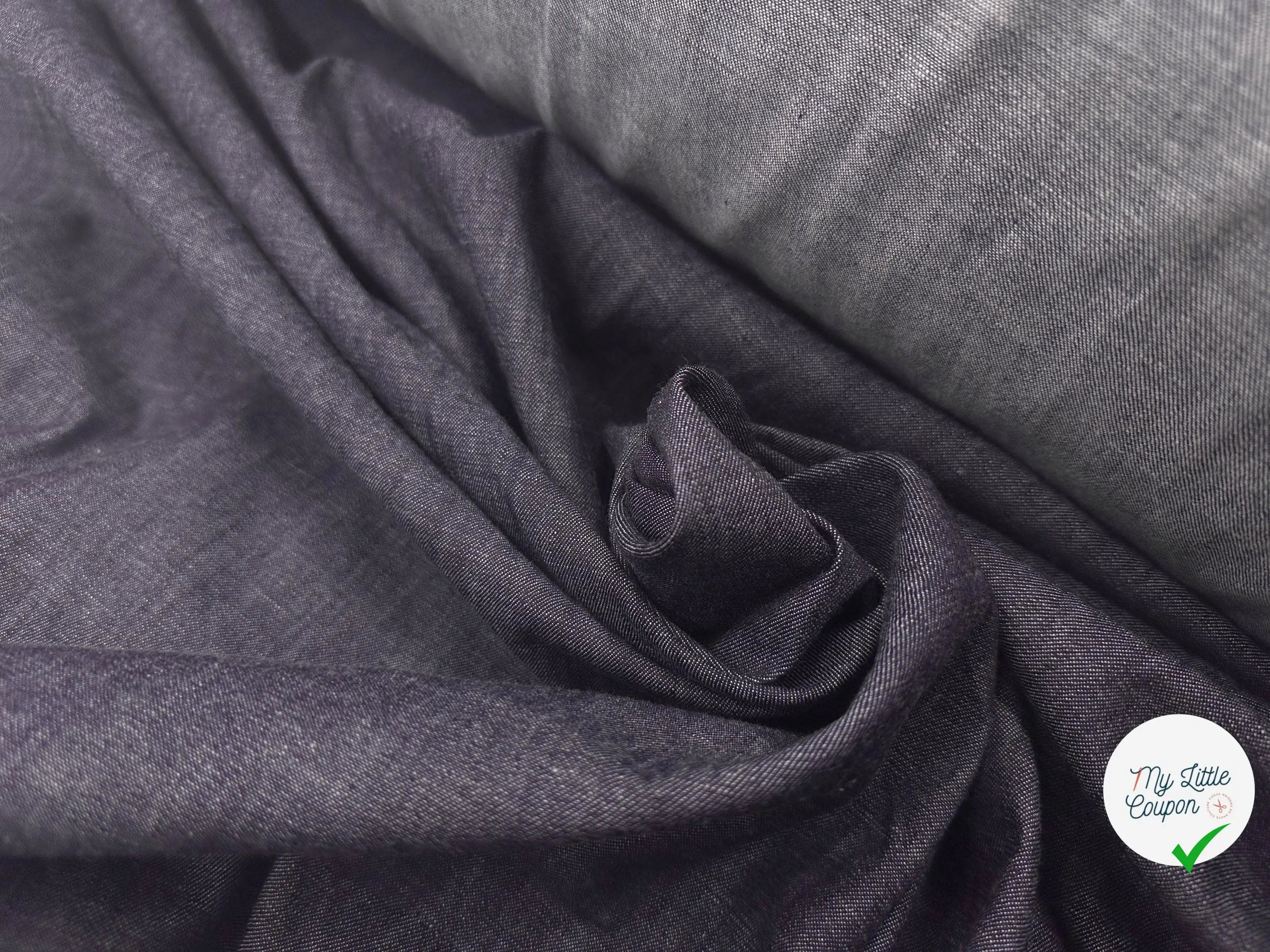 DENIM QUALITÉ BLUE 11Oz - My Little Coupon - tissu - coudre