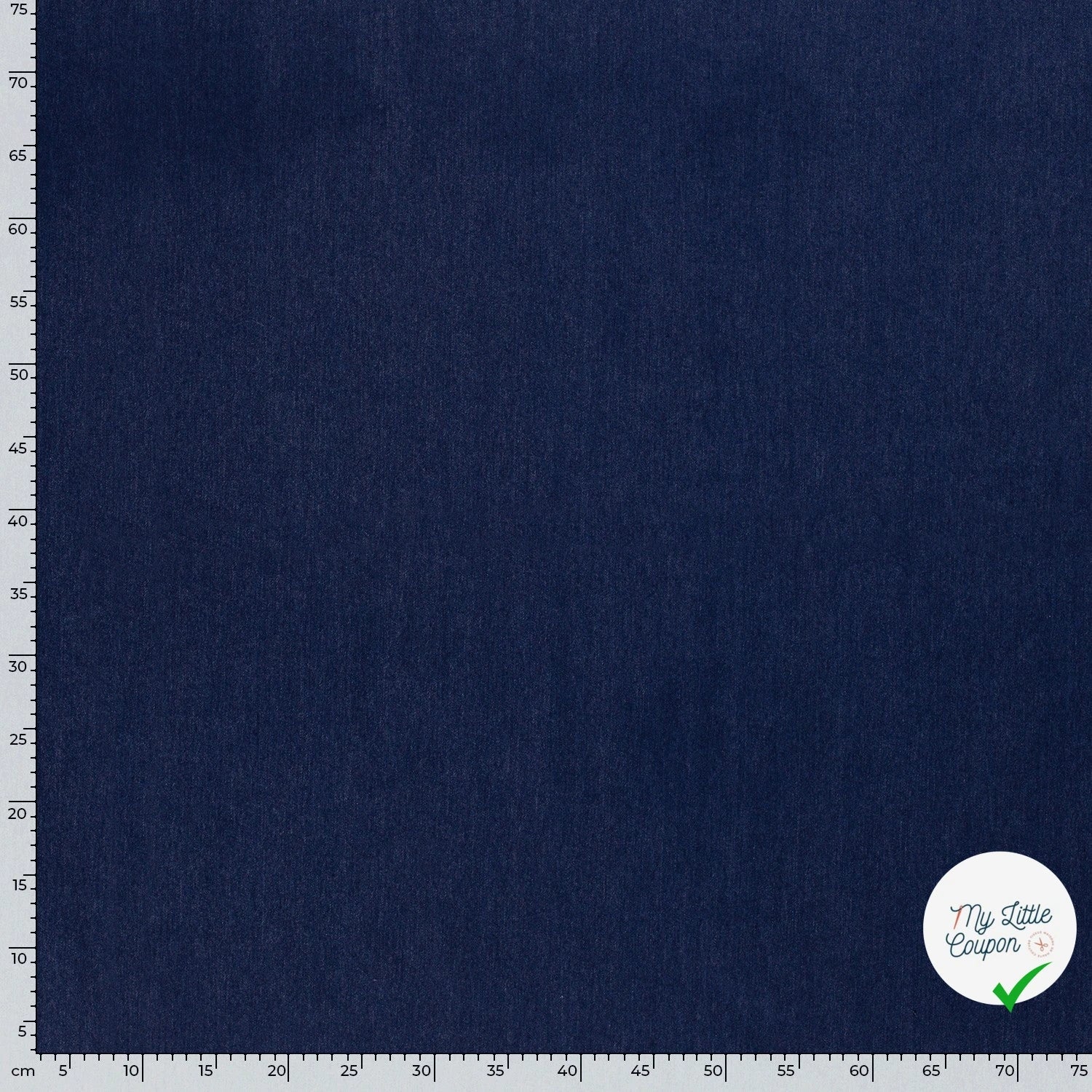 DENIM STRETCH PRÉ-LAVÉ INDIGO 70% COTON - My Little Coupon