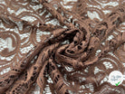 DENTELLE BAROQUE MOKA - My Little Coupon - tissu - coudre