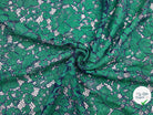 DENTELLE BLUE AND GREEN GARDEN - My Little Coupon - tissu - coudre