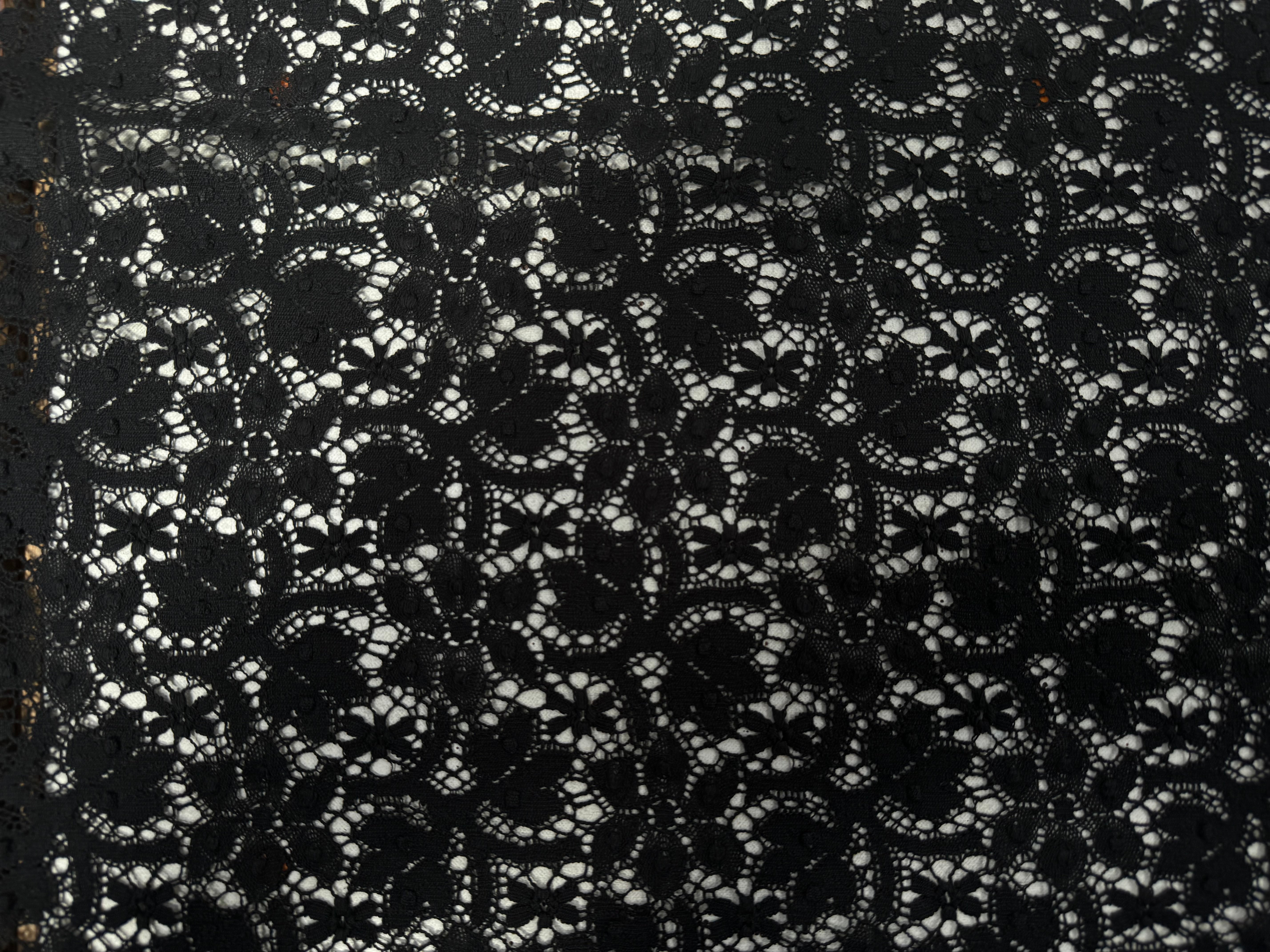 DENTELLE DE CALAIS-CAUDRY NOIRE - My Little Coupon