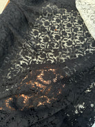 DENTELLE DE CALAIS-CAUDRY NOIRE - My Little Coupon