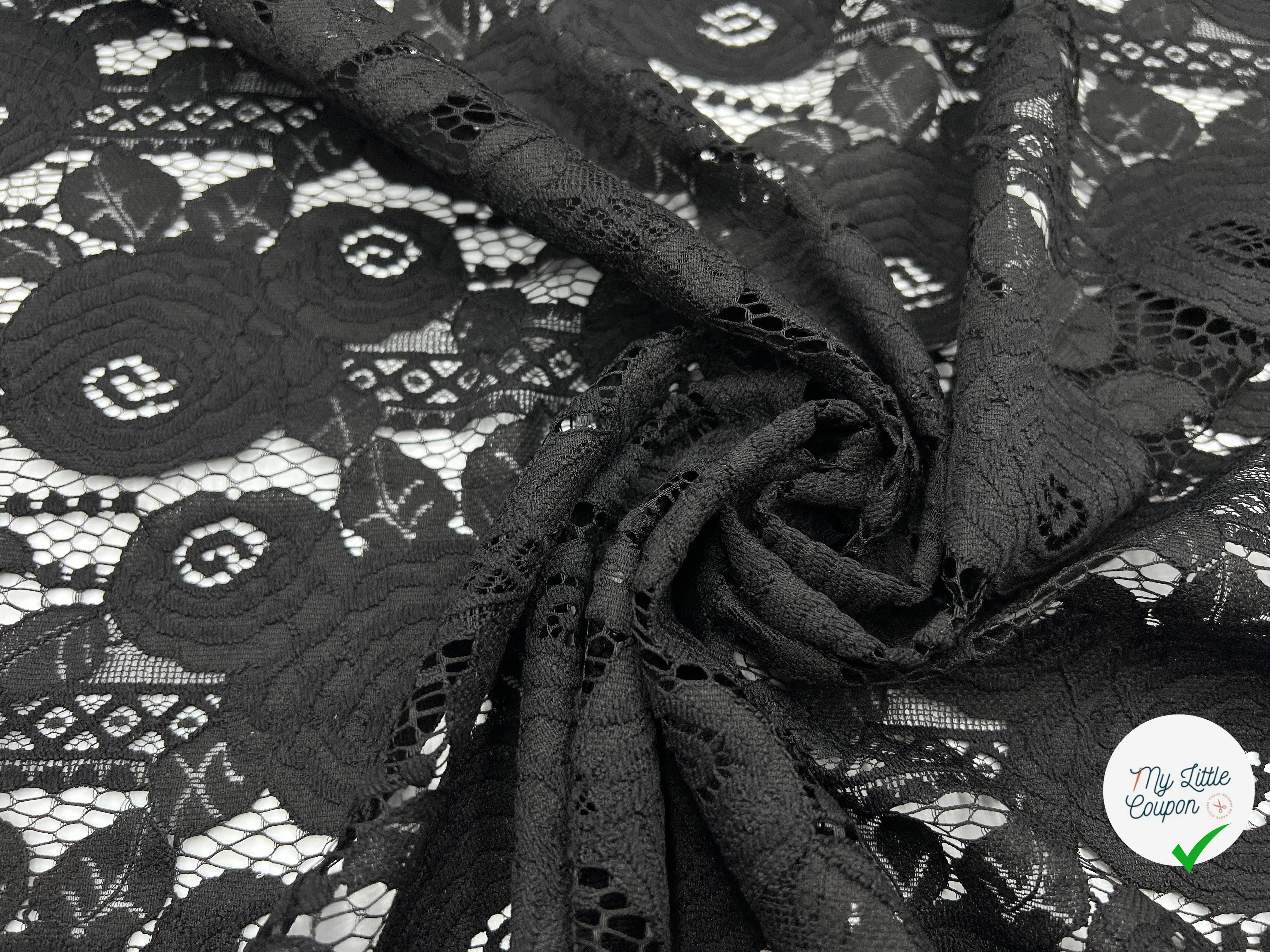 DENTELLE FLEUR DE MYSTÈRE - My Little Coupon - tissu - coudre