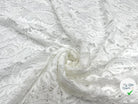 DENTELLE FLORALE BLANCHE - My Little Coupon - tissu - coudre