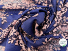 DENTELLE LACE NAVY AND CREAM MSO