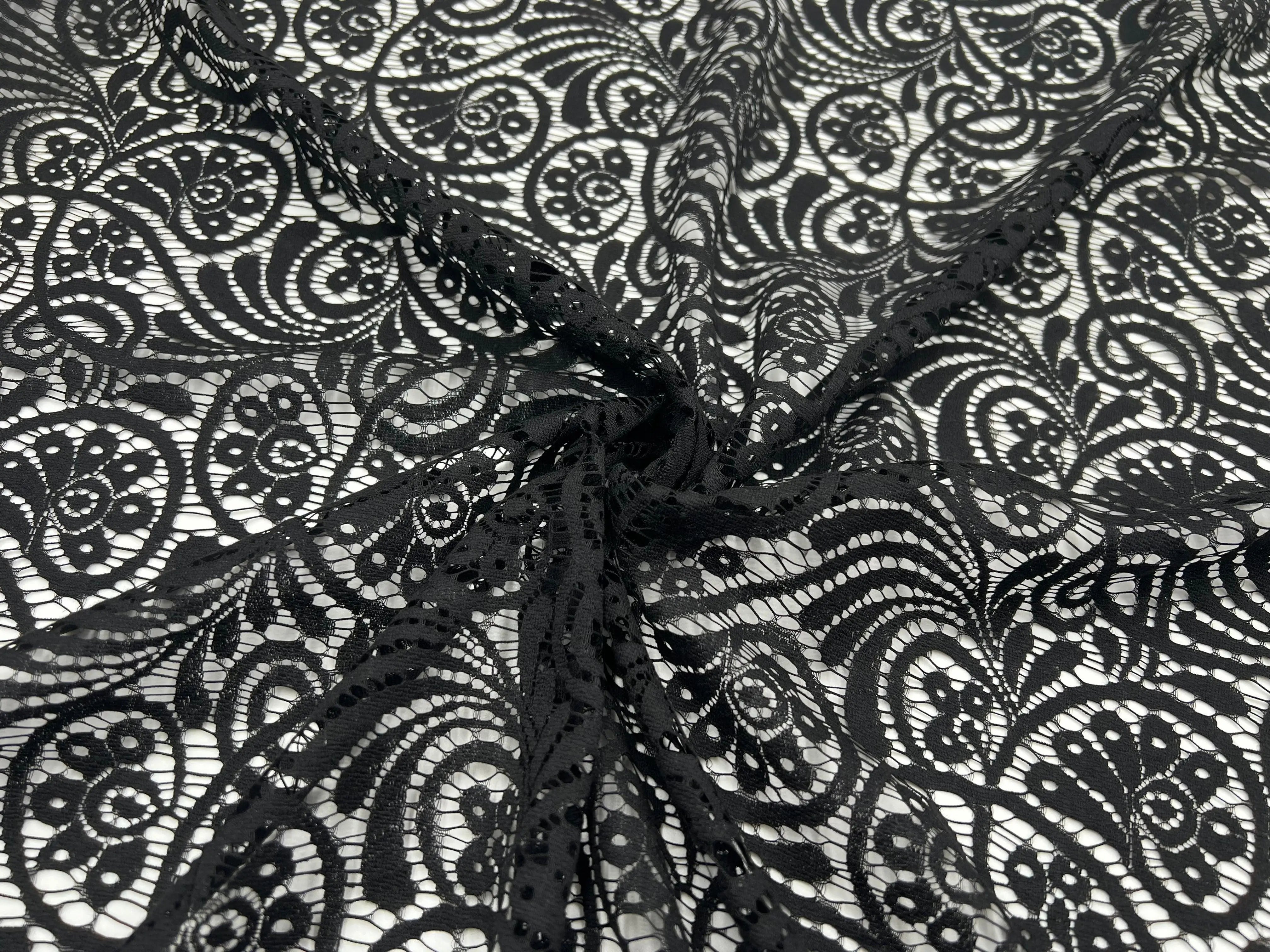DENTELLE NOIRE PERSIAN MOOD - My Little Coupon - tissu - coudre